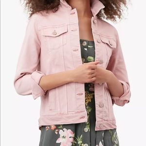 Gap Pink Denim Jacket Size XS